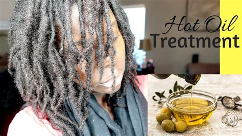 Hot Oil Steamtreatment On Dry Locs Youtube