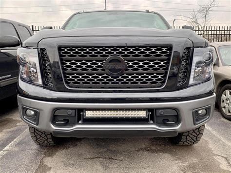 Light Bar In Grill Nissan Titan Forum