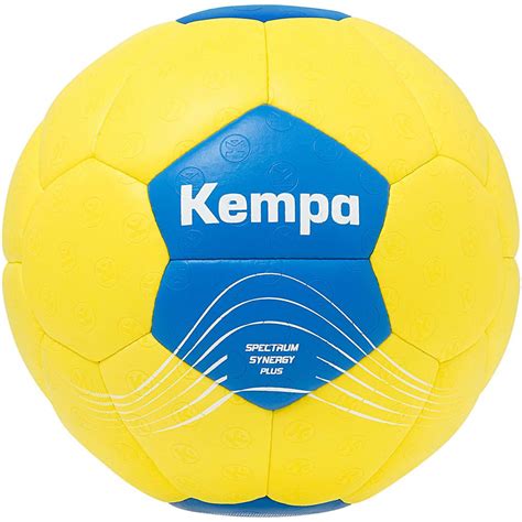 Kempa Balón Balonmano Spectrum Synergy Plus Amarillo Kidinn