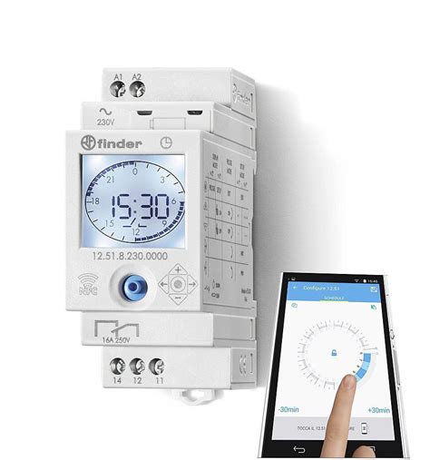 Digital Time Switch With Built In Astronomical Clock Din Rail