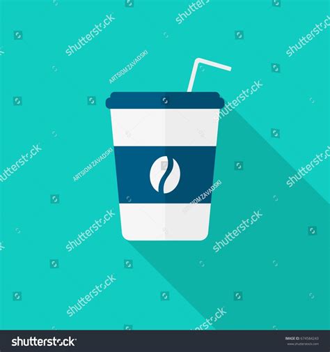Plastic Cup Paper Cup Vector Icon Stock Vector (Royalty Free) 674584243 ...