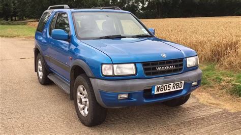 2000 VAUXHALL OPEL FRONTERA SPORT RS 2 2 16v ENGINE 4x4 VIDEO REVIEW