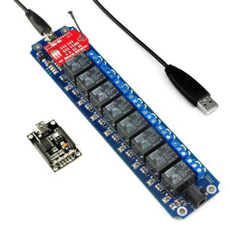 TOSR08 - 8 Channel Smartphone Relay WIFI Remote Control Kit