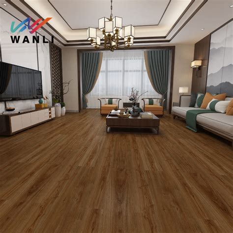 Eco Friendly Wood Grain Vinyl Plank SPC Flooring From China