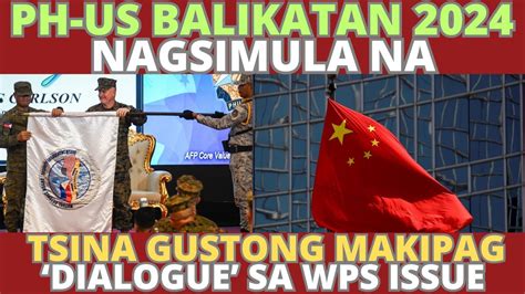 PH US Balikatan 2024 Nagsimula Na Tsina Gustong Maki Pag Dialogue Sa