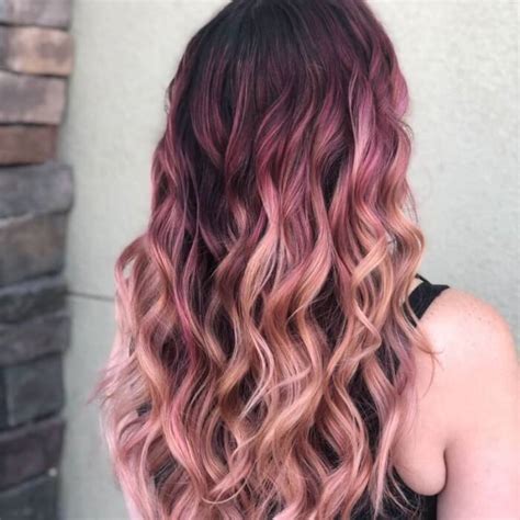 Eye Catching Ideas Of Rose Gold Hair For