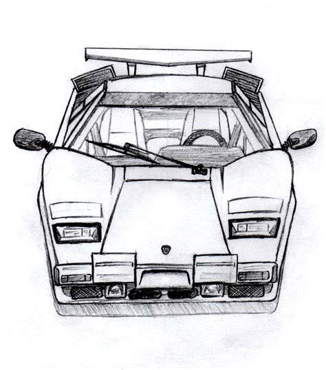 Lamborghini Countach by Pinwizkid on deviantART