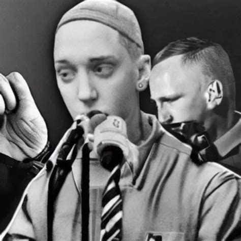 Eminem Rapping Against Hitler Stable Diffusion OpenArt