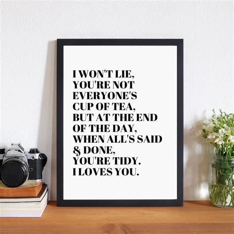 Nessa Gavin Stacey Quote Print