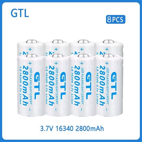 Original Gtl Battery V Mah Lithium Li Ion Cr A