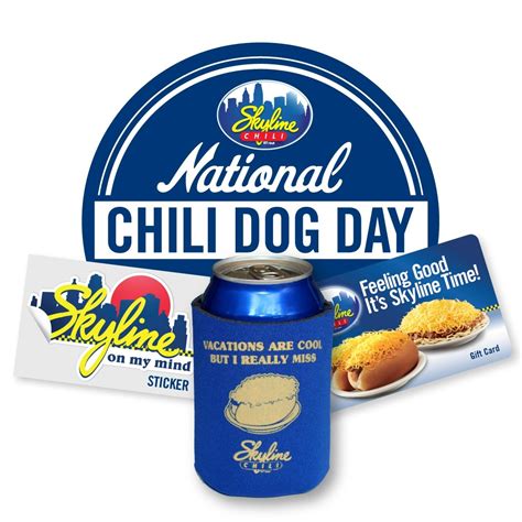 Skyline Chili on Twitter: "How excited are you for #NationalChiliDogDay today?! The first 50 ...