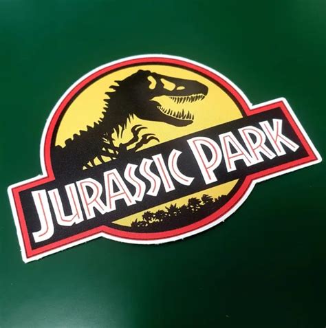 Jurassic Park Logo 100mm Skateboard Decal Car Wall Laptop Weatherproof Window £295 Picclick Uk