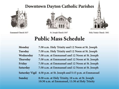 Catholic Church Mass Order Of