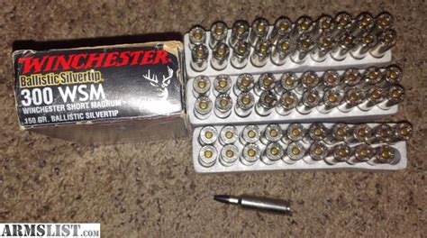 ARMSLIST For Sale Trade 300 WSM Ammo