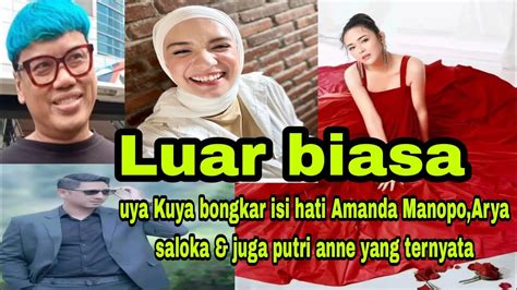 Uya Kuya Berhasil Hipnotis Arya Saloka Amanda Manopo Putri Anne Youtube