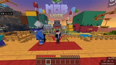 今夜はminecraft Live！ Mob投票のワールドで遊んだ来た話 うましまのマイクラ（ α）日記