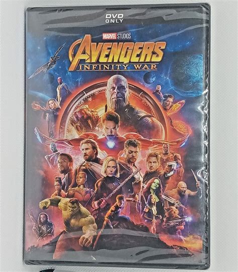 Avengers Infinity War Avengers Dvd Marvel Widescreen New