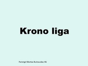 Krono liga Uždegiminė virškinimo liga mokslobaze lt