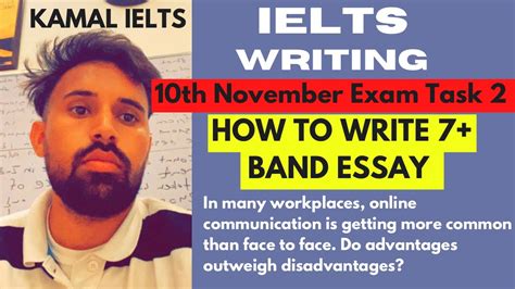 Ielts Writing Task 2 Learn To Write 7 Bands Essay Advantage