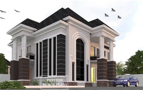 5 Bedroom Duplex House Plan Preston House Plans