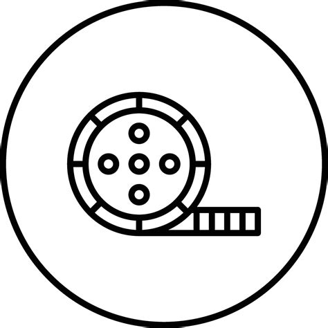 Film Reel Vector Icon 36742927 Vector Art At Vecteezy