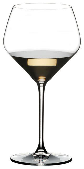 Riedel Extreme Crystal Oaked Chardonnay 2363 Ounce Wine Glass Set Of 2 Contemporary Wine