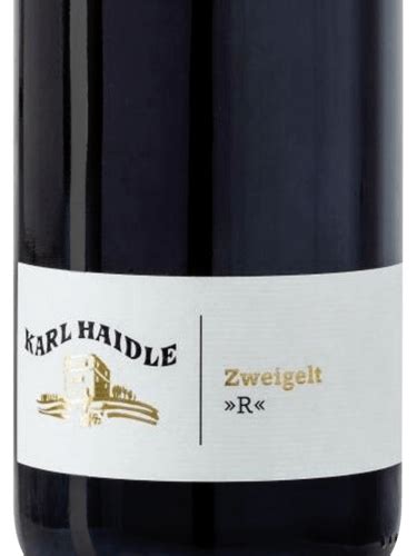 Karl Haidle Zweigelt R Vivino US