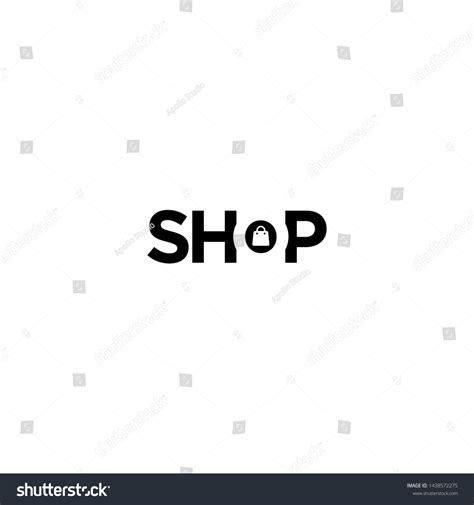 Unique Shopping Logo Design Icon Stock Vector Royalty Free 1438572275