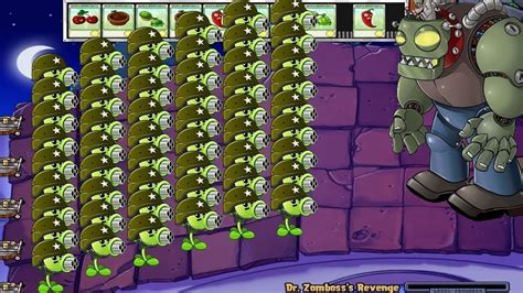 Gatling Pea Vs Dr Zomboss Plants Vs Zombies Hack Plants Vs