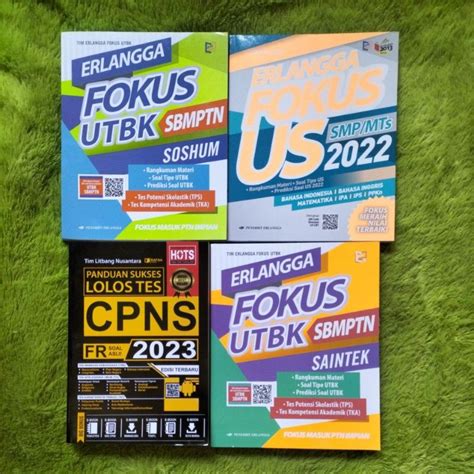 Jual ORIGINAL BUKU ERLANGGA FOKUS UTBK SBMPTN SAINTEK ERLANGGA FOKUS