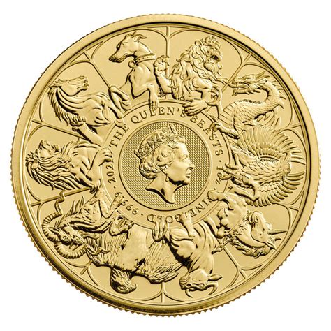 Goldm Nze The Queens Beasts Collection Completer Coin Unze