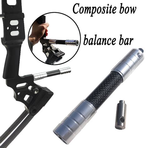 Archery Sports Composite Bow Accessories 5 "high Quality Carbon Fiber Short Bar Balance Bar Is ...