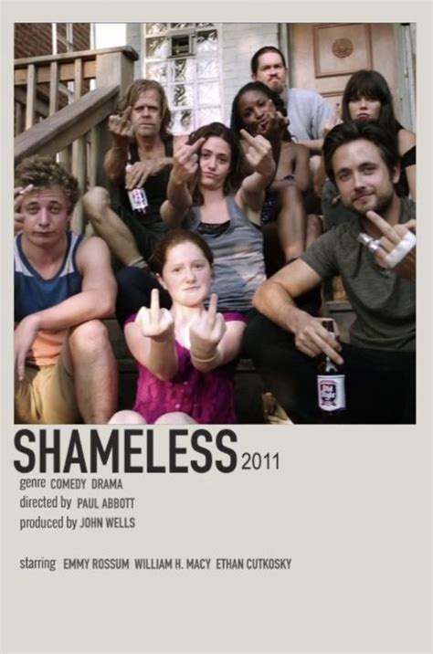 Shameless Minimalist Poster Shameless Movie Movie Poster Room Film