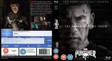 My Custom Punisher Season One Blu Ray Cover Rthepunisher