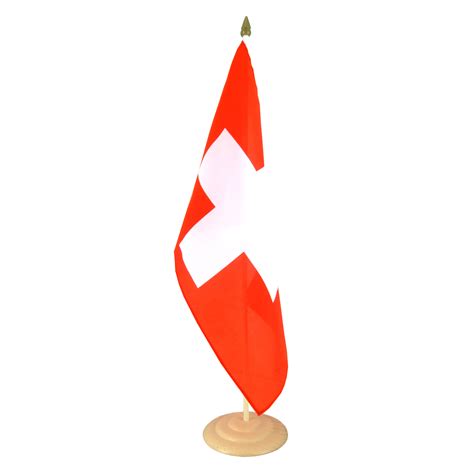 Große Tischflagge Schweiz 30 x 45 cm MaxFlags FlaggenPlatz de