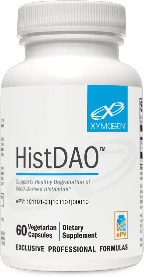 Buy XYMOGEN HistDAO Patented Diamine Oxidase Supplement To Support Y