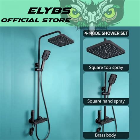 Jual Shower Set Kamar Mandi Minimalis Hand Spray Gun Hidden Faucet Hot Cold Shopee Indonesia
