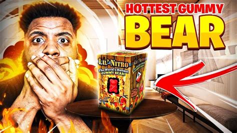 Lil Nitro Challenge In Nba K Hottest Gummy Bear In The World