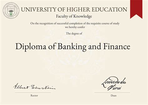 Diploma Of Banking And Finance Dbf Unirank