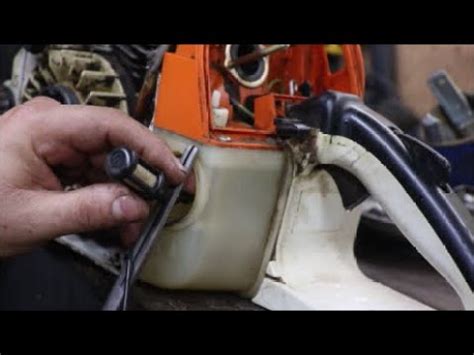 Stihl 066 Cylinder And Fuel Line Installation Rebuilding A Stihl 066