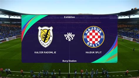 Kalcer Radomlje Vs HNK Hajduk Split 07 07 2023 Club Friendlies PES