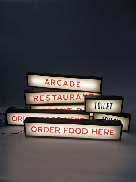 Custom Light Box Signs Portfolio - BINGKAI Handmade Wooden Lightbox