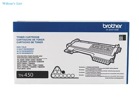 Brother Toner Tn450