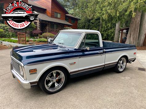 1972 Chevrolet C10 Cheyenne Super Truck Lost And Found Classic Car Co