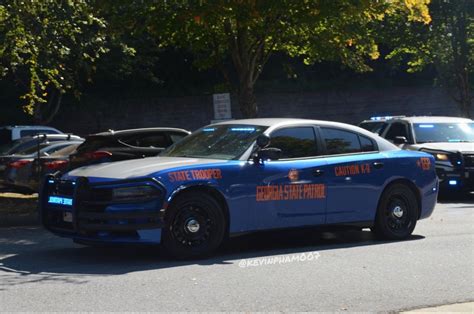 Georgia State Patrol Slick Top Charger K Unit State Trooper State