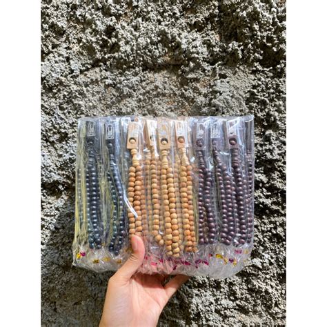 Jual Souvenir Tasbih Kayu Kemas Plastik Isi 100 Pcs Shopee Indonesia