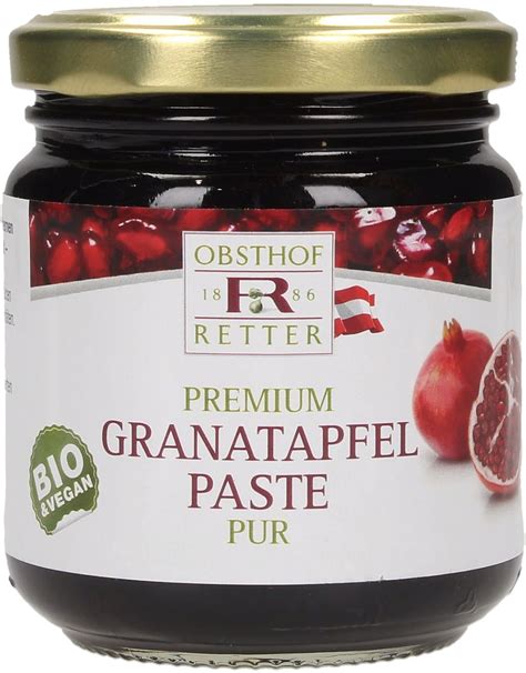 Obsthof Retter Bio Prémium Gránátalma Paszta 100 G Piccantino Online