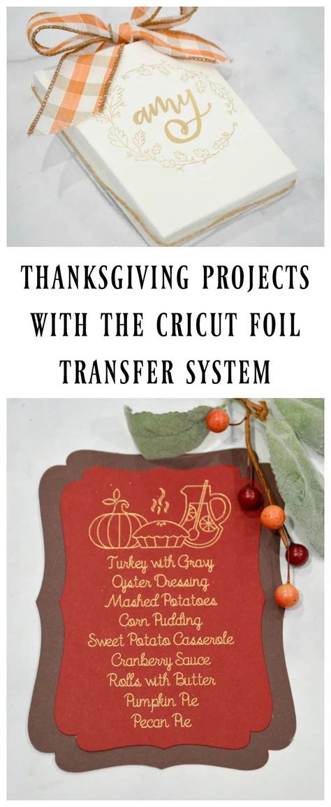 Diy Cricut Thanksgiving Cards