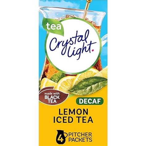 Amazon Crystal Light Sugar Free Decaffeinated Lemon Iced Tea