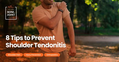 Tips To Prevent Shoulder Tendonitis New York Bone Joint Specialists